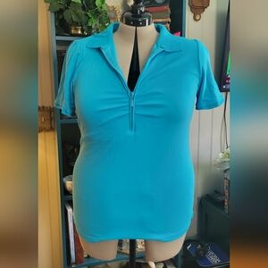 Lane Bryant Plus Size 14/16 Polo Top